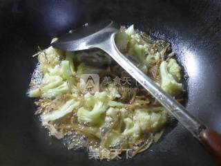 笋干菜煮花菜的做法步骤：4