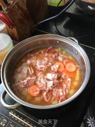 暖暖的味道^_^大酱汤^_^的做法步骤：3