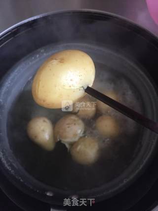 香煎小土豆的做法步骤：3