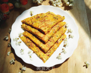 槐花饼的做法步骤：12