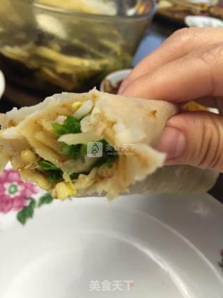 蒸春饼的做法步骤：16