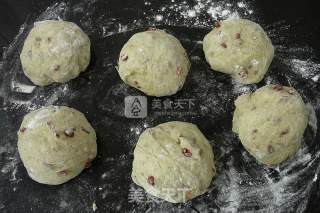 艾草红豆包的做法步骤：6