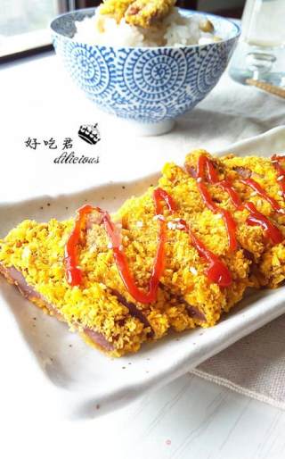 免炸猪排的做法步骤：13