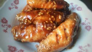 糖醋姜汁鸡翅的做法步骤：7