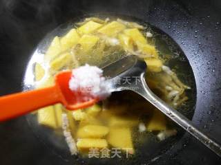 榨菜肉丝玉米粉疙瘩块的做法步骤：8