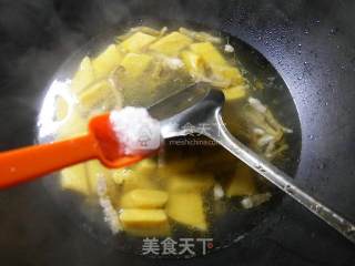 榨菜肉丝玉米粉疙瘩块的做法步骤：9