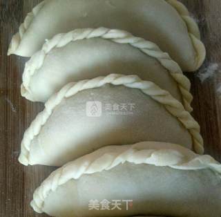 烙韭菜盒子的做法步骤：8