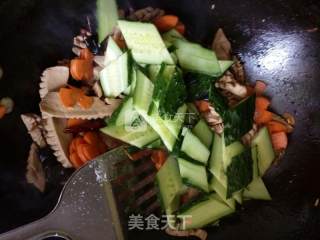 火爆腰花的做法步骤：10