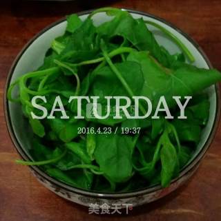 清炒灰灰菜的做法步骤：4