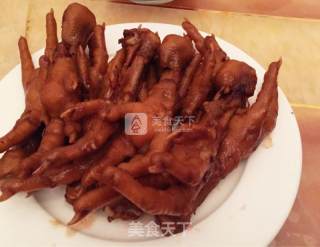 卤味鸡爪的做法步骤：2