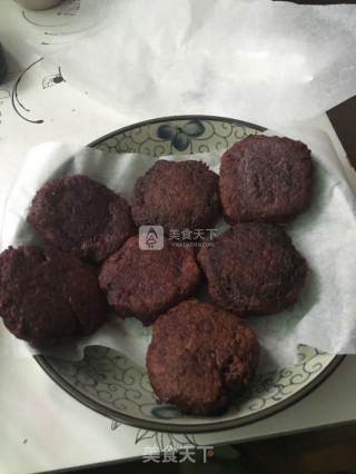 紫薯饼的做法步骤：6