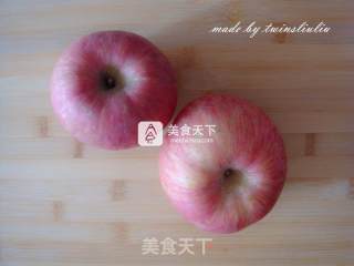 花朵苹果派的做法步骤：2