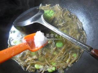 笋干菜蚕豆汤的做法步骤：6