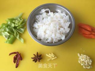 爆炒蚌片的做法步骤：1