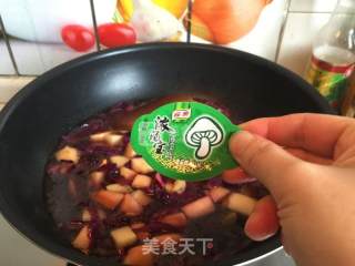 紫甘蓝苹果浓汤的做法步骤：9
