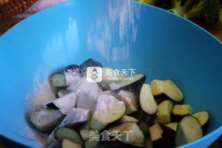 让米饭和茄子温柔缠绵【红烧茄子】的做法步骤：5