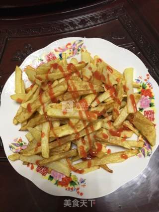 炸土豆的做法步骤：1
