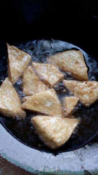 油炸豆腐角的做法步骤：3