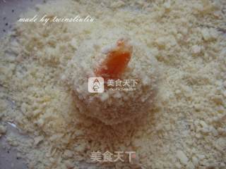 酥炸黄金虾球的做法步骤：10
