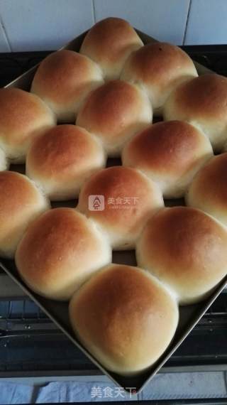 红豆麻薯面包的做法步骤：8