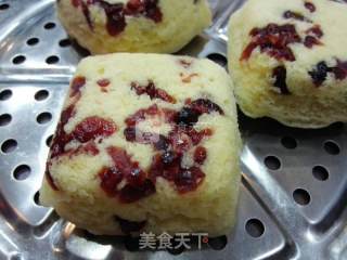 蔓越莓馒头的做法步骤：16