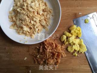 干贝腐竹白果瘦肉粥的做法步骤：4