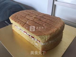 小汽车生日蛋糕的做法步骤：3