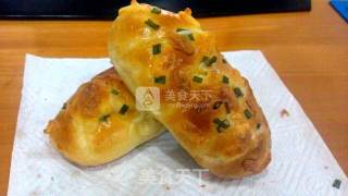 葱香火腿小面包的做法步骤：6