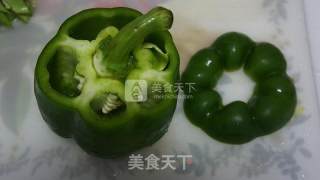 扁豆炒肉末的做法步骤：2