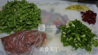 扁豆炒肉末的做法步骤：4