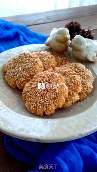 芝麻小小酥的做法步骤：18