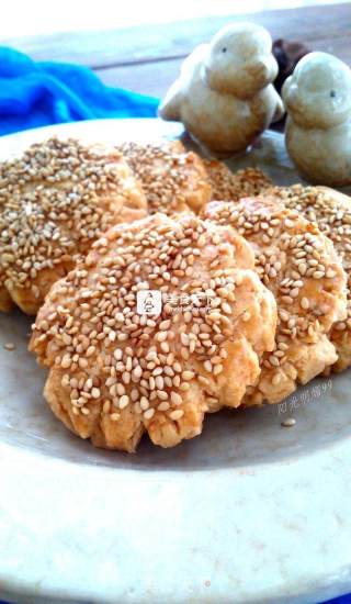 芝麻小小酥的做法步骤：19