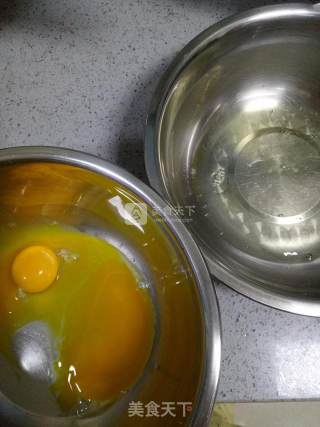 黑芝麻蛋糕的做法步骤：2