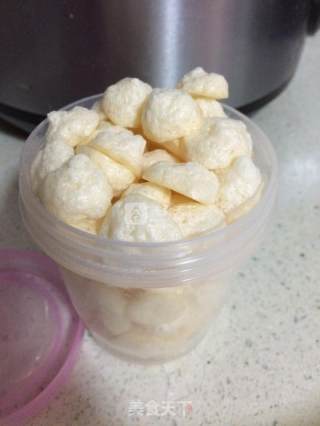 自制婴幼儿宝宝零食原味溶豆的做法步骤：13