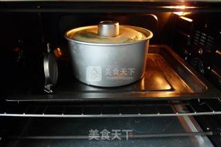 艾草戚风的做法步骤：14