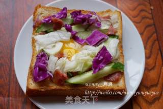 蔬菜鸡蛋芝士片的做法步骤：4