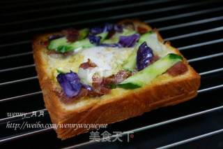 蔬菜鸡蛋芝士片的做法步骤：6
