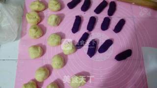 紫薯酥的做法步骤：7