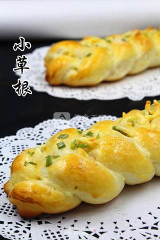 香葱芝士辫子面包的做法步骤：17