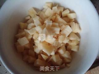 苹果酸奶蛋糕的做法步骤：1