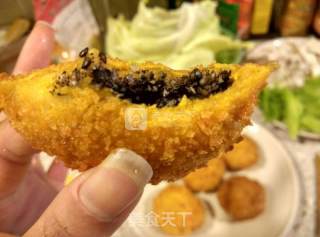 黄金酥脆南瓜饼的做法步骤：17