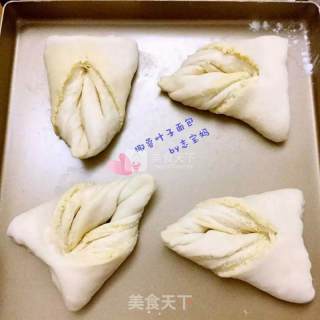 造型独特的叶子椰蓉面包的做法步骤：11