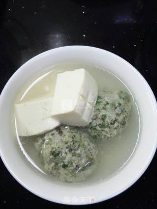富贵菜肉丸豆腐汤的做法步骤：11