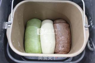暖心三色面包的做法步骤：11