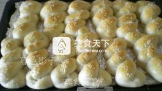 无糖黄油辫子包的做法步骤：10