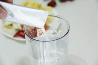 风靡欧美减肥菠萝汁的做法步骤：4