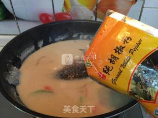 豆浆鲫鱼汤的做法步骤：10