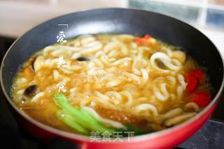 咖喱乌冬面的做法步骤：4