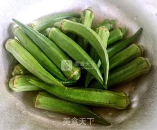 秋葵爱上粉丝的做法步骤：1