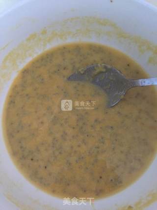 奇亚籽玉米早餐饼的做法步骤：2